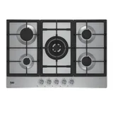 Plaque Encastrable Beko 5 feux 90X60 à Gaz Gris HIAW75225SL thumbnail 1