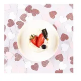 Confettis cœur scintillants – 100 pièces en papier pailleté thumbnail 1