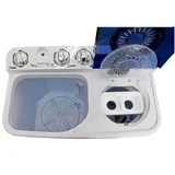 Machine à Laver Hisense 7.5KG Semi Automatique Twintub WS75HA3W thumbnail 2