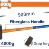 Marteau de masse 4KG - Wadfow thumbnail 1