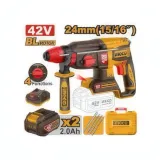 Marteau Perforateur Sans Fil Ingco 42V 2,5J Brushless thumbnail 3