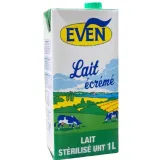 Lait Ecreme Brique Even - 1L thumbnail 1