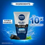 Nivea Men Face Wash All In 1 Charcoal thumbnail 4