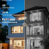 Tenda CH9 Caméra Surveillance WiFi Extérieure Double Objectif 2K+2K thumbnail 2