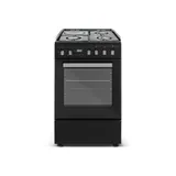 Cuisiniere Enduro 4FEUX 60X60 3F A Gaz . 1F Electrique + Four A Gaz AFS6031G thumbnail 1