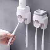 Distributeur de dentifrice avec support - Accessoire pratique pour salle de bain thumbnail 1