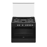 Cuisiniere Haier 5FEUX 90X60 Gris Noir HCR6050EGSB thumbnail 1