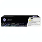 Toner HP 126A Jaune - 1000 pages thumbnail 1