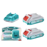 Kit Double Batterie 20V 2.0Ah + Chargeur Rapide thumbnail 1