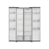 Refrigerateur Hisense Side By Side 2PORTES 428LITRES Inverter Inox RC55WS4SA thumbnail 3