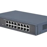 SWITCH HIKVISION DS-3E0516-E(C)  16 PORTS GIGABIT 10/1000 - LAN ( RJ45 ) thumbnail 1