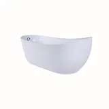 Baignoire YJ1010 en acrylique-coloris blanc thumbnail 6