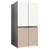 Refrigerateur Hisense Side By Side 4PORTES 560LITRES Verre Colore RC73WC4SW thumbnail 3