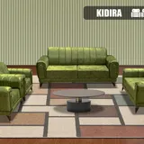 Salon Canapé 7 places Couleur Au Choix Kidira Cosmo thumbnail 1
