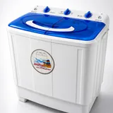 Machine à Laver Siltal 7KG Semi Automatique Bleu Blanc SWT7000 thumbnail 4
