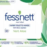 FESS'NETT - Papier Toilette Humide Aloe Vera – x50 Lingettes thumbnail 1