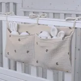 Sac rangement suspendu enfants – Double poche chevet & voiture thumbnail 1