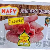 CDA NAFY - Jambon de boeuf fumé halal - 125G thumbnail 1