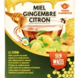 Sen Wass – Thé Miel, Gingembre et Citron – 10 Sachets thumbnail 1