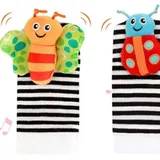 Ensemble Hochets Bébé Quatre Pièces Développement Sensoriel Précoce Stimulations Tactiles thumbnail 1