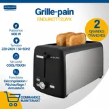 Grille Pain Enduro 1400W Noir TT2LWX thumbnail 1