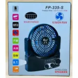 Haut-parleur sans fil FEPE FP-335-S avec ventilo et lecteur USB/TF thumbnail 1