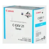 Toner CANON C-EXV21 Bleu Original - 14000 Pages thumbnail 1