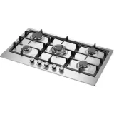 Plaque Encastrable Hisense 5 feux 90X60 à Gaz Inox HGH951SS01 thumbnail 1