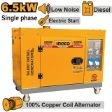 Groupe Électrogène à gasoil Silencieux  GSE65001 – 6.5 kW thumbnail 3