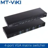 Switch Matriciel VGA MT-VIKI MT-VT414 - 4 Entrées/Sorties avec Télécommande thumbnail 1