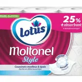 LOTUS Moltonel – Papier Toilette 6 Rouleaux Épais et Doux thumbnail 1
