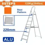 Escabeau 8 Marches - Hauteur Plateforme 1.66m (Max 120 kg) - WADFOW thumbnail 3