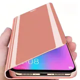 Coque de téléphone miroir luxe à rabat – Compatible Galaxy A56 5G ARGENTE thumbnail 1
