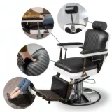 Chaise de Coiffeur RS-BC8754 - Noir thumbnail 1