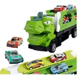 Dinosaure Transporteur Jouet 2 En 1 Voiturettes Miniatures Enfants Tendre Coloré Durable thumbnail 1
