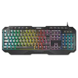 Krom - Krom NXKROMKRRR clavier Souris incluse Jouer USB Noir thumbnail 3