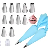 Ensemble De 21 Pièces/sac À Pâtisserie bleu thumbnail 1