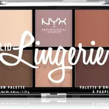 NYX - Palette fards à paupières Lid Lingerie - 6 nuances subtiles, 1.37g thumbnail 1
