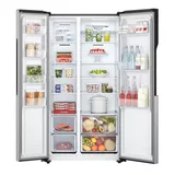 Refrigerateur LG Side BY Side 2 portes 519 litres Gris GCFB507PQAM thumbnail 2