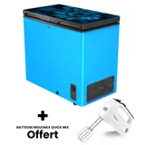 Congelateur Walton Coffre 205LITRES Bleu WCF-2T5-GDEL-XX + Batteuse Offert thumbnail 1