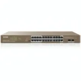 Switch Tenda TEG1226P-24-410W 24 Ports Gigabit PoE+ thumbnail 1