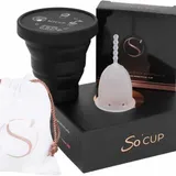 SO'CUP - Coupe Menstruelle 100% Silicone Médical + Stérilisateur - Kit 1 thumbnail 1