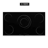 Plaque Encastrable Verta 5 feux 90X60 Electrique Noir Vitroceramique MS293 thumbnail 2