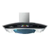 Hotte De Cuisine Emirate 90X60 Gris Pyramide thumbnail 1