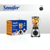Blender Électrique Sonifer SF-8006 2 en 1 avec Bol en Verre thumbnail 1