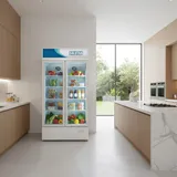 Refrigerateur Solstar Vertical 2 portes Vitrine VC9000 thumbnail 2