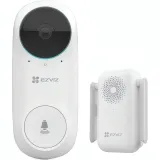 Sonnette vidéo sans fil EZVIZ CS-DB2C - Résolution 2K, Wi-Fi thumbnail 1