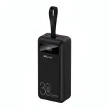 Power Bank Baraka 30000mAh Noir avec Câbles Type-C et Lightning thumbnail 1