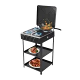 Cuisiniere à Gaz 4 Feux Decakila sans four avec pieds thumbnail 1