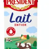 Président- Brique de lait entier  UHT stérilisé- 1L thumbnail 1